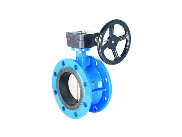 EN593 PN10PN6 Double Flange Butterfly Valve