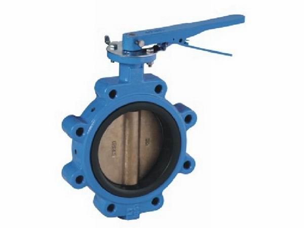 EN593 PN10PN16PN25Class 125LUG Type Spling Shaft Butterfly Valve